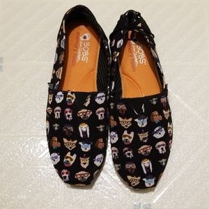 🐶Sketches- Memory Foam Bob's Dogs flats